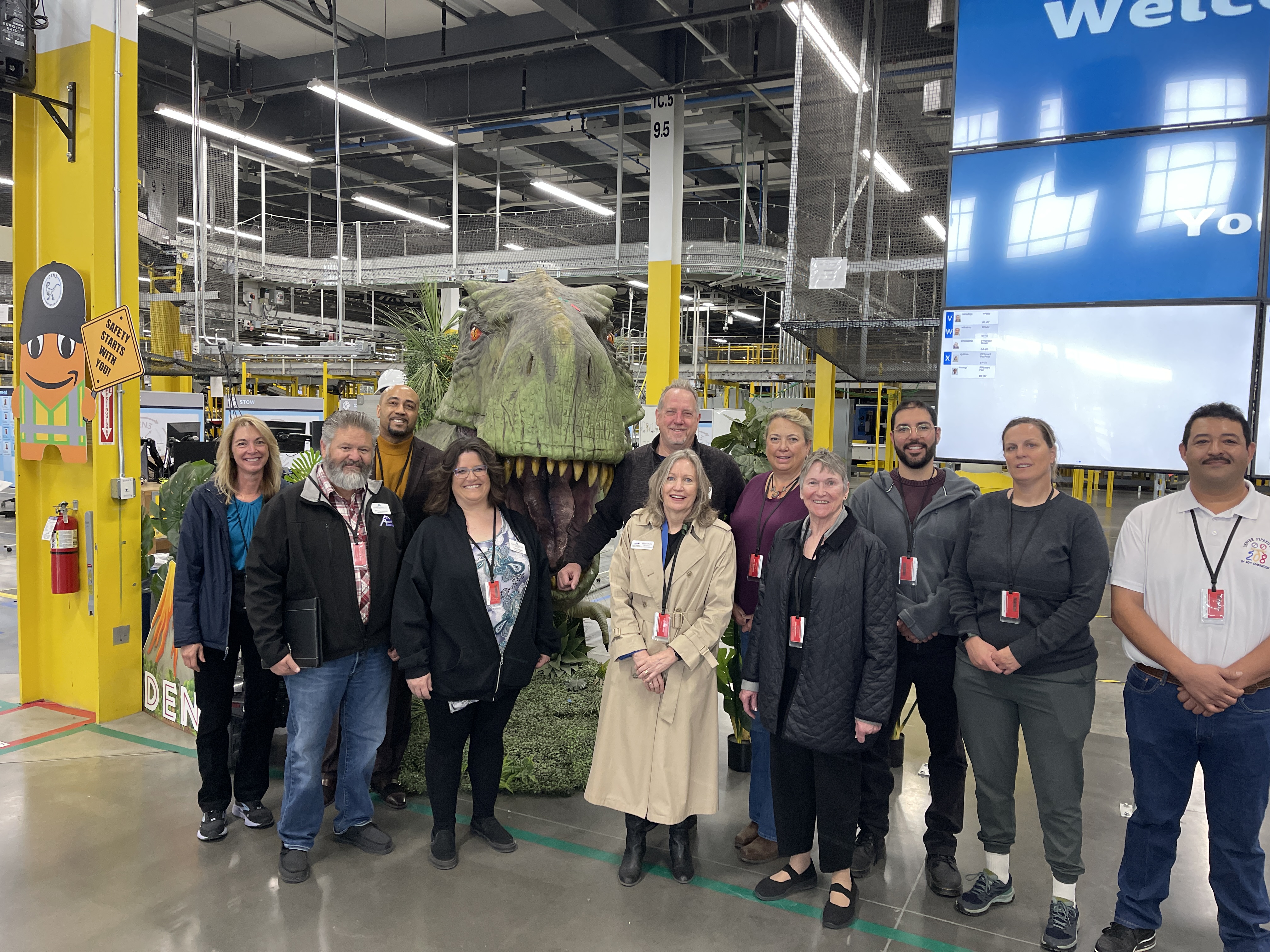 Pictured left to right:  Jodie Kammerzell, Adams County Workforce and Business Center; Dennis Atencio, Apex Transportation; James Newby, Colorado Department of Labor and Employment; Amy Clement, United Power; Peter Brisette, Digital Marketing Dude; Rebecca Woulfe, Front Range Community College; Lisa Hough, AC-REP; Mary Stevenson, DelTech Furnaces; Robb Gallegos, MSU Family Literacy Program; Simone Mortenson, Division of Vocational Rehabilitation; and Juan Hernandez, Pipefitters Union Local 208.