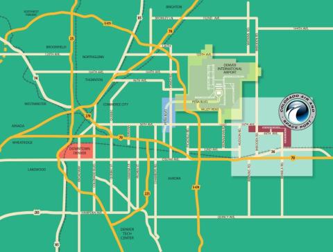 Aviation Influence Zones Around DEN and CASP